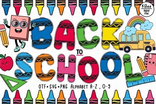 Back to School Font